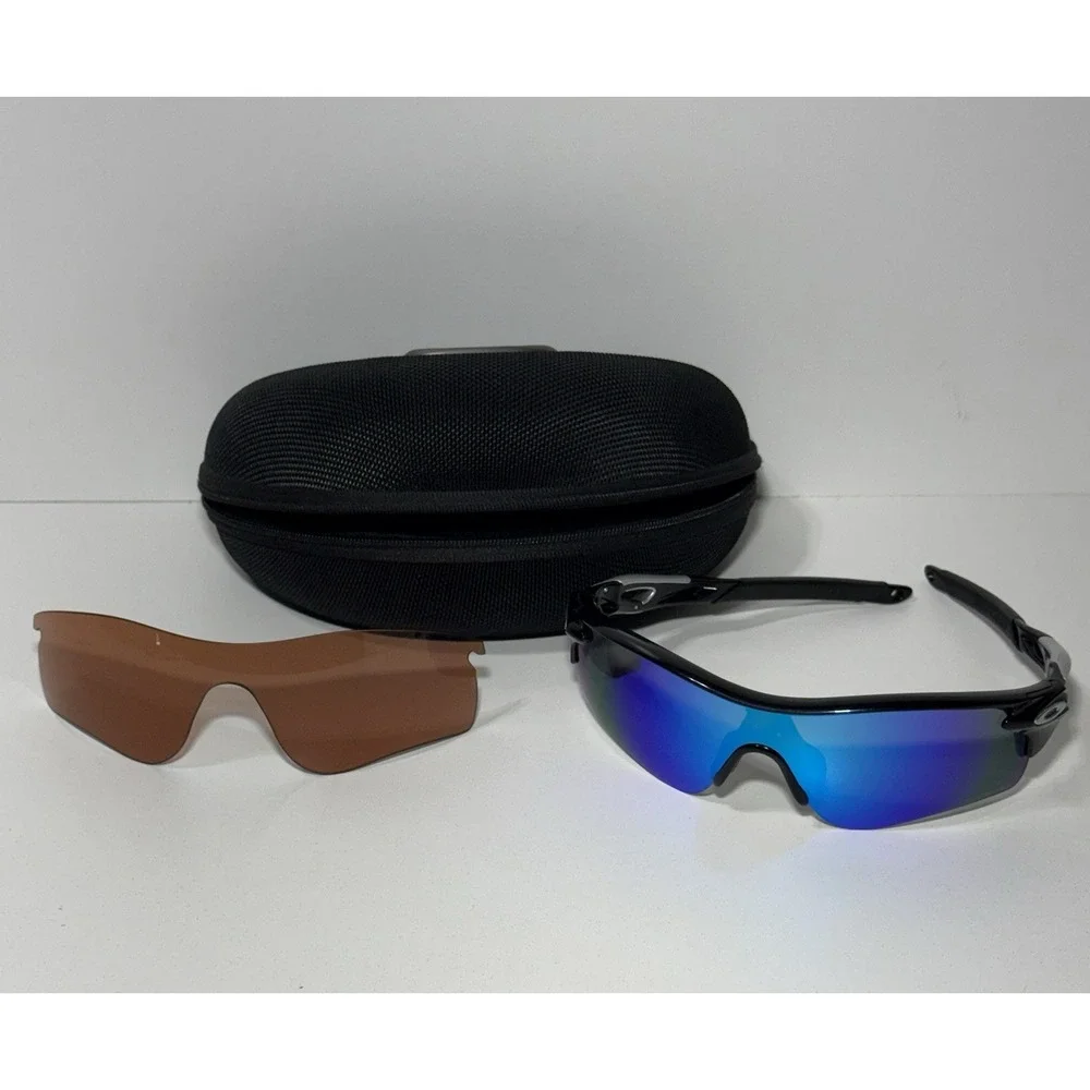 Oakley Radar Lock Polarized Sunglasses 009181 With Xtra Lens With Case